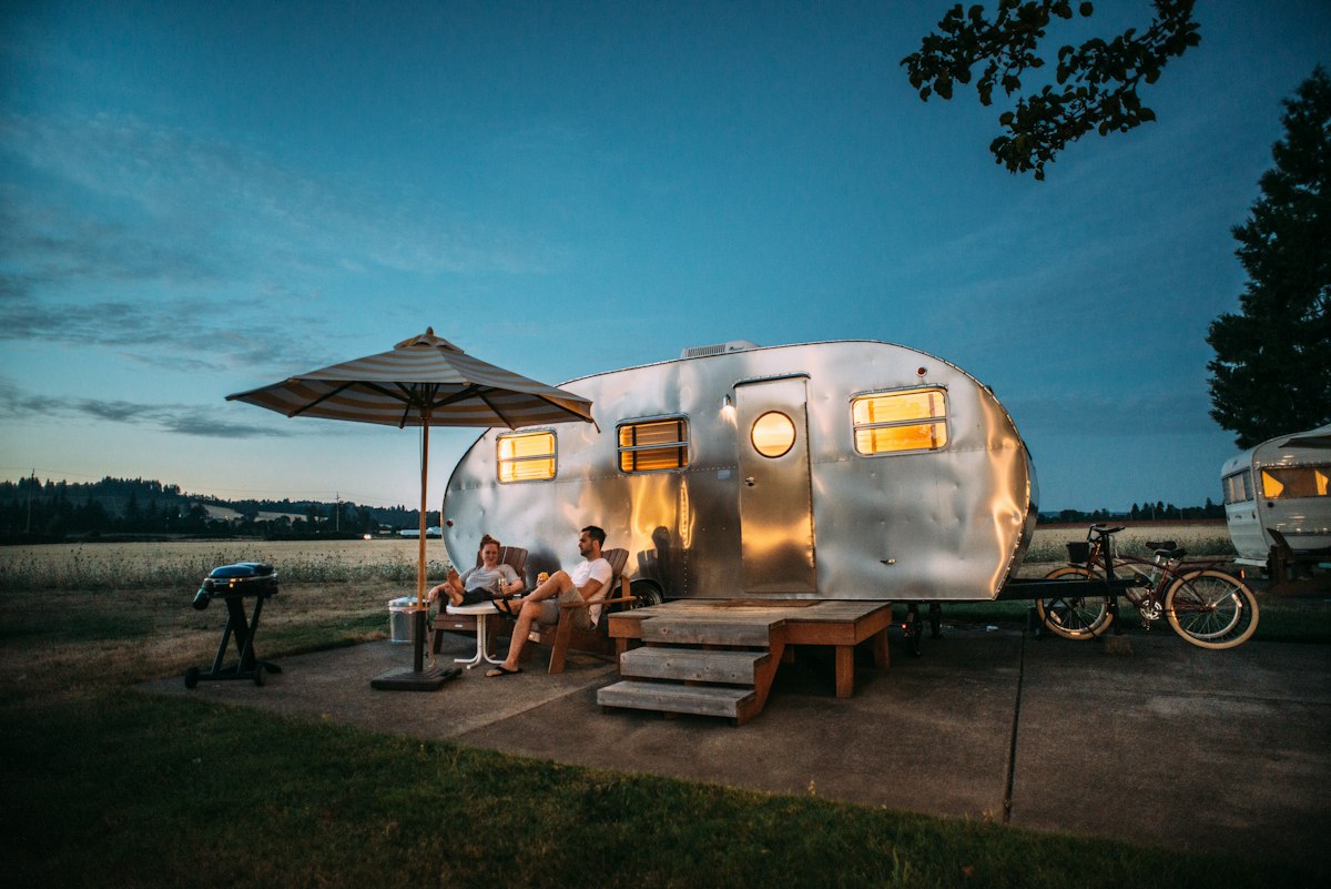 Stel voor een camper
